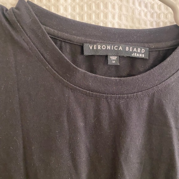 Veronica Beard Black Midi Dress Medium M - Picture 5 of 5